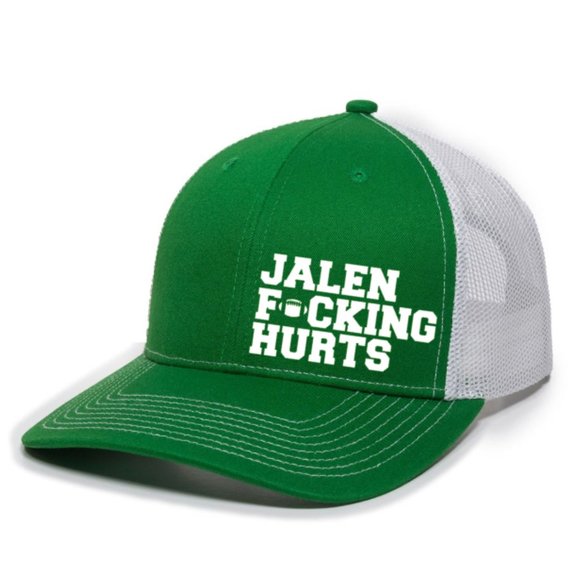 Jalen F*cking Hurts / Hurts So Good (Philadelphia Colors) Unisex Snapback Hat - Picture 1 of 8